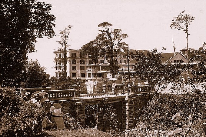 A famous hotel in Tam Dao that time