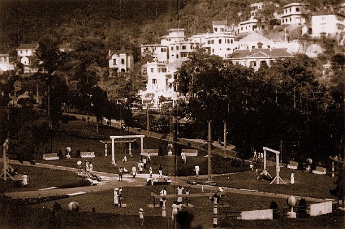 An European style resort had reigned here