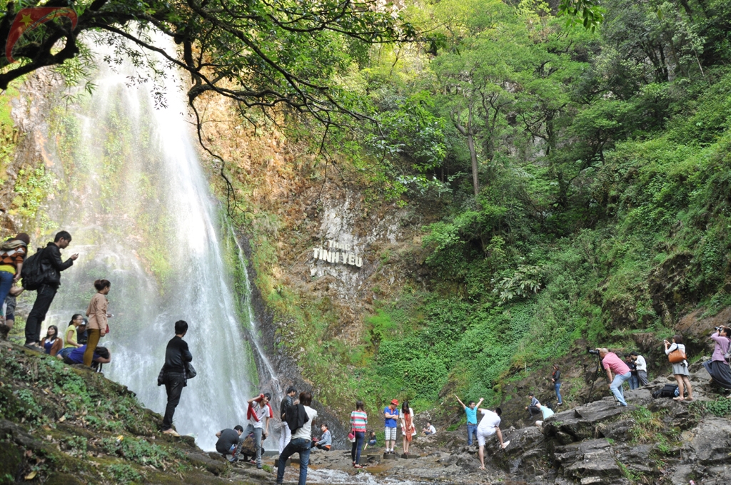 Love waterfall