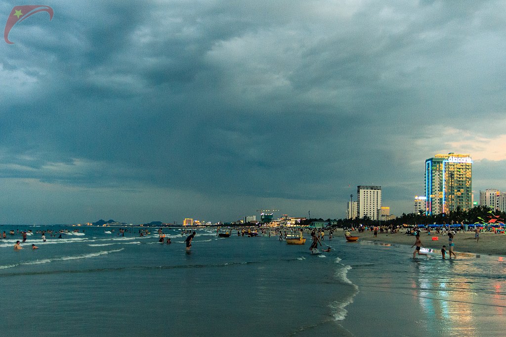 Sunset at My Khe beach