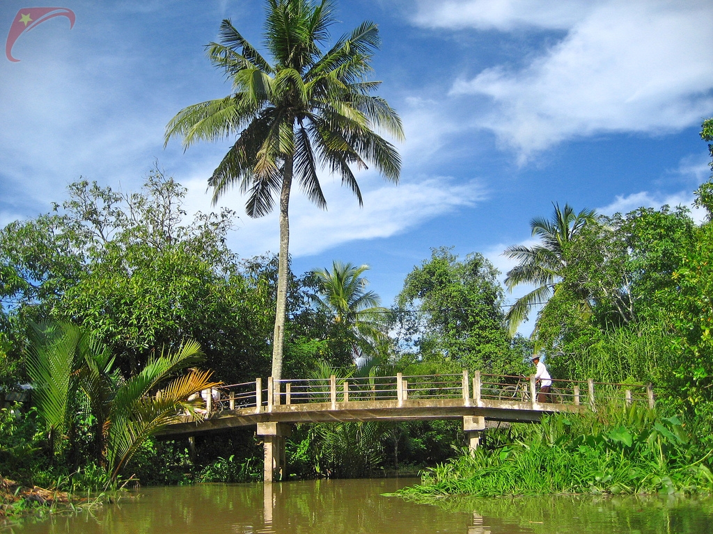 Oc island in Ben Tre