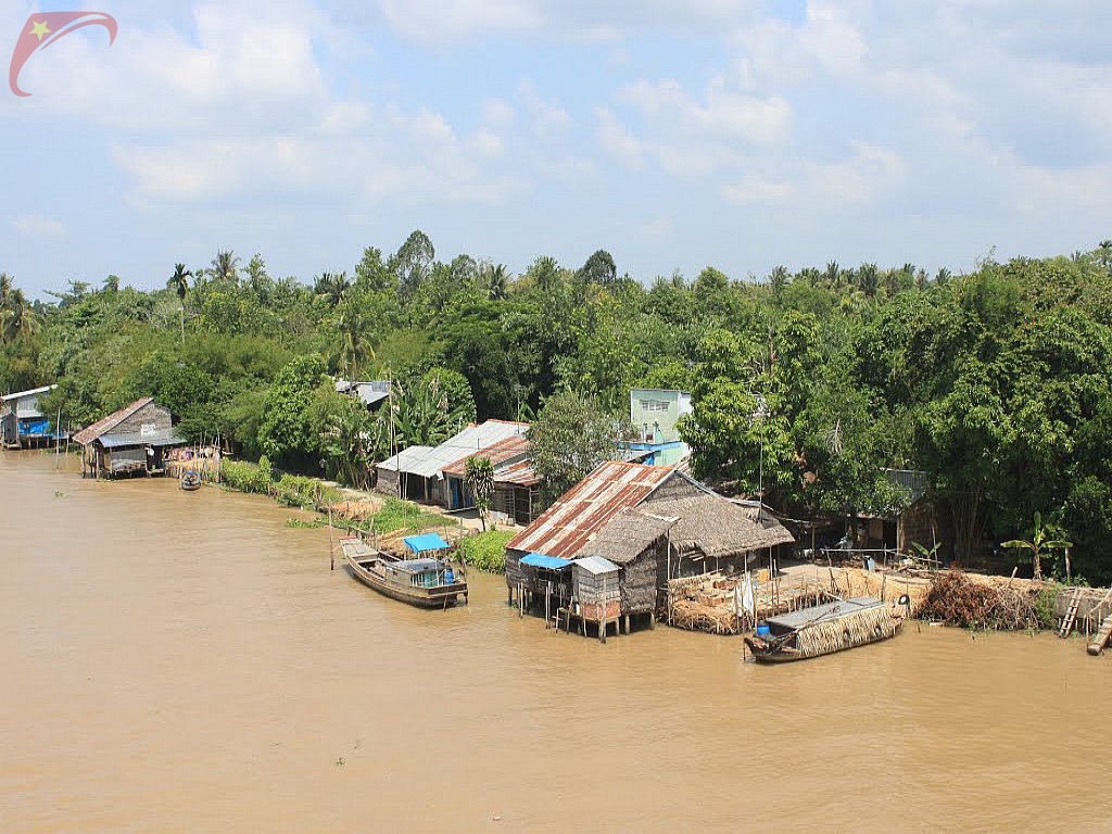 Phung Hiep canal in Hau Giang