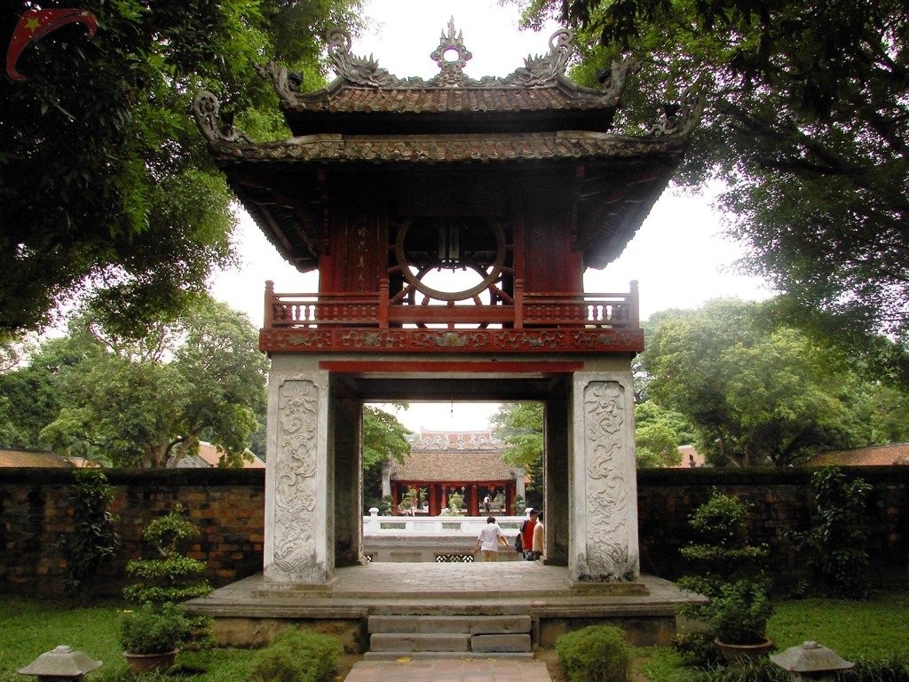 Temple of Literature in Hanoi
