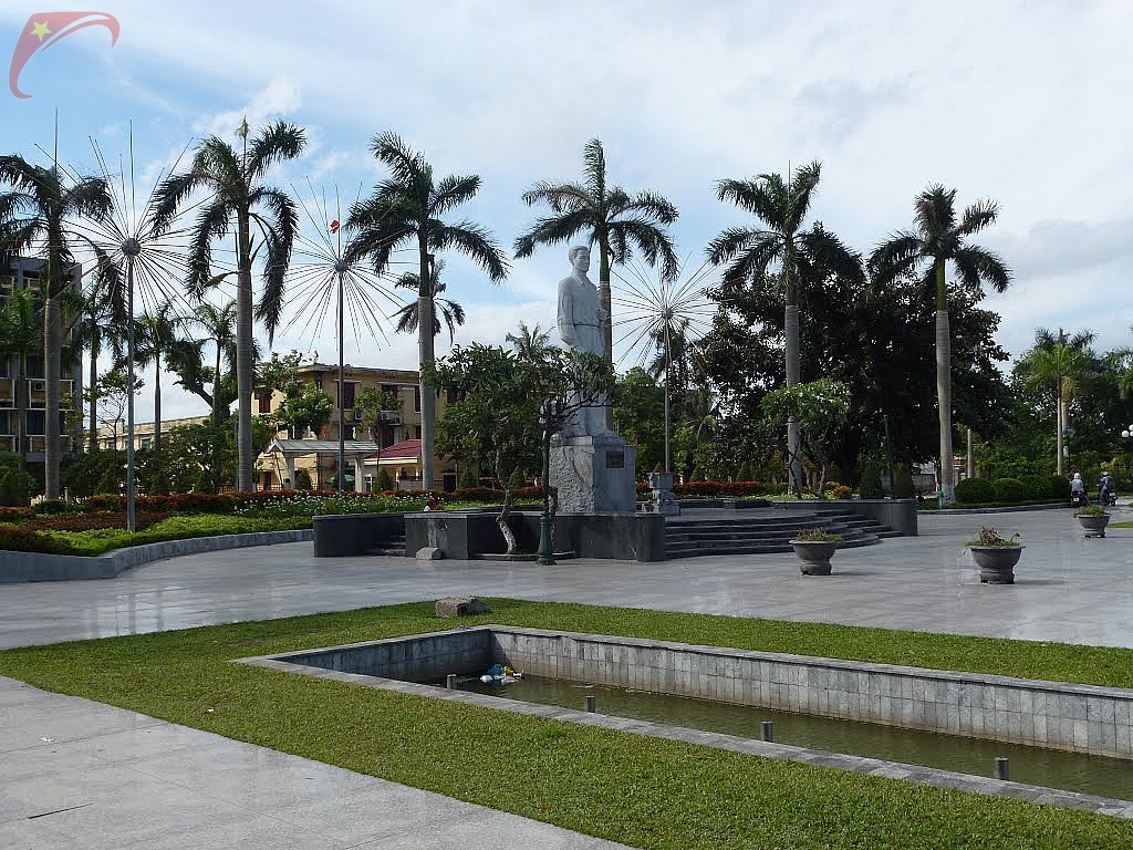 Thai Binh town central park