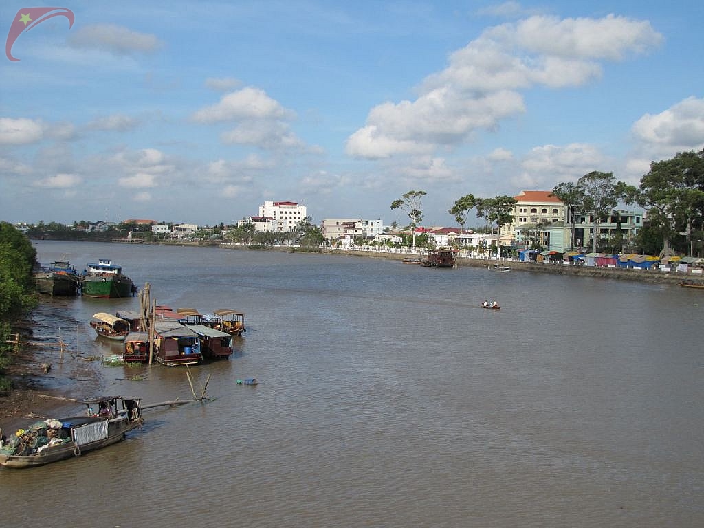 Vam Co Tay river