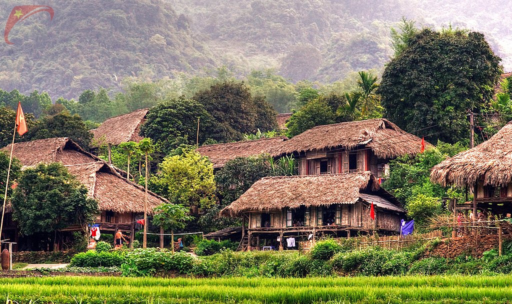 Van village in Mai Chau