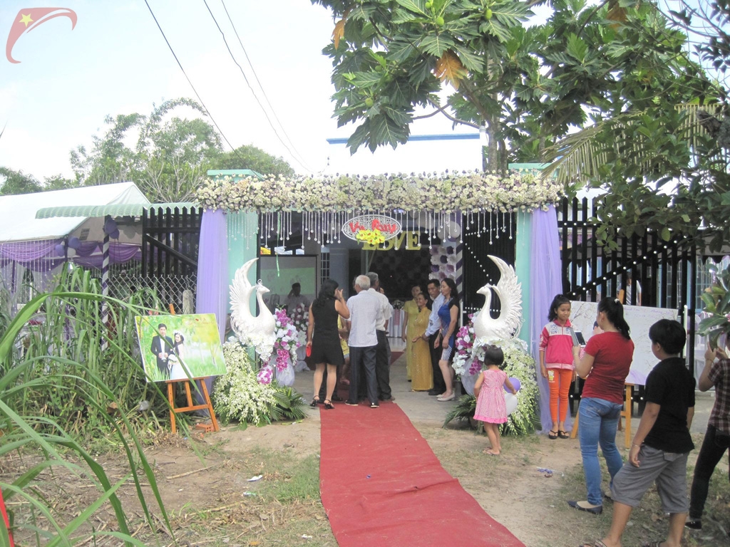 A wedding ceremony
